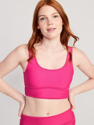 Scoop-Neck Bikini Swim Top for Women | Old Navy (US)