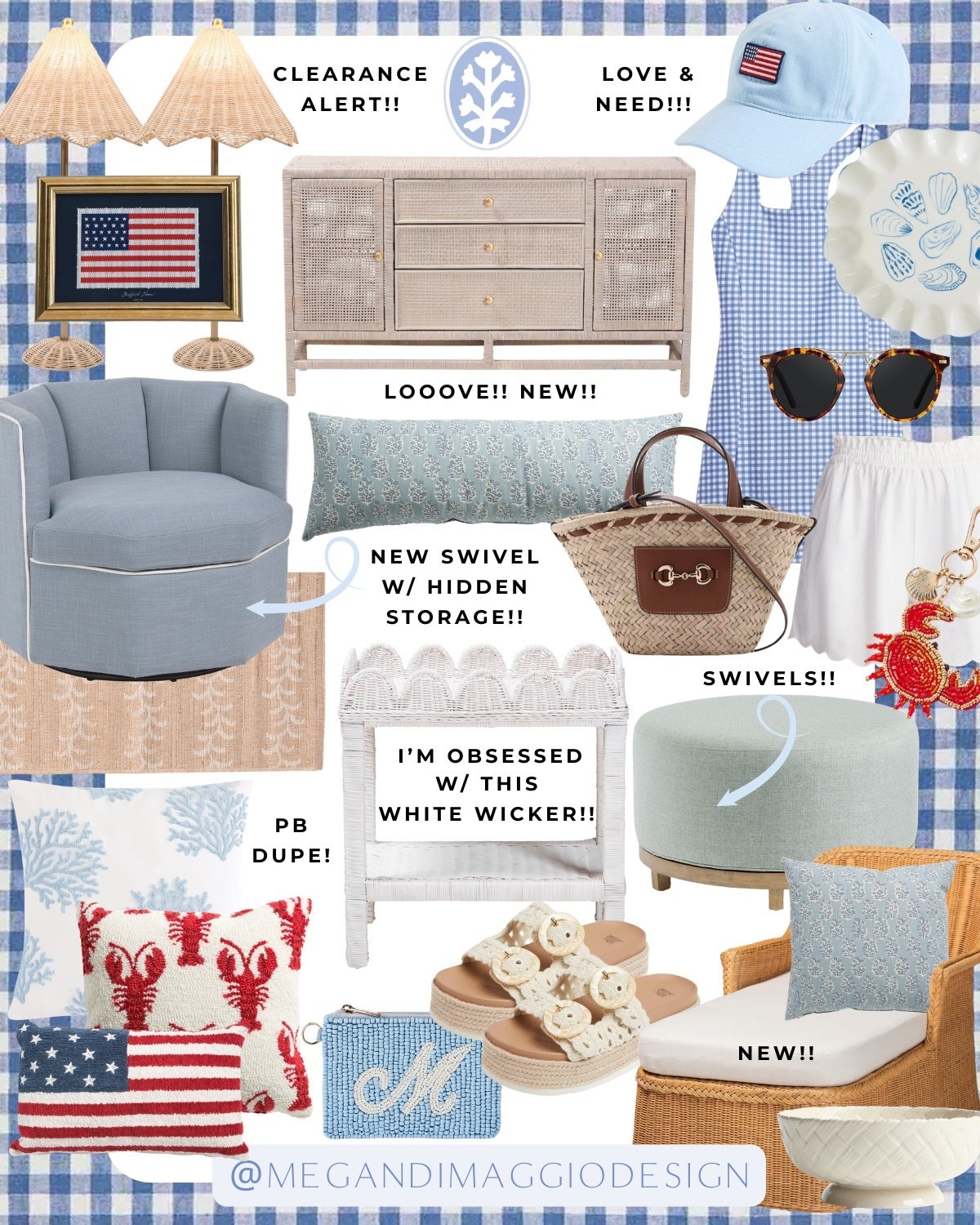Coastal Americana vibes but on a budget!! 😍🙌🏻🇺🇸🌊⚓️🦞