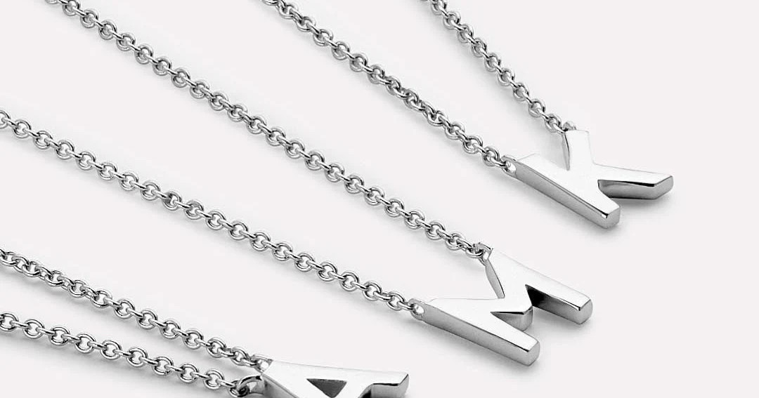 Shop Silver Initial Necklace | Ana Luisa