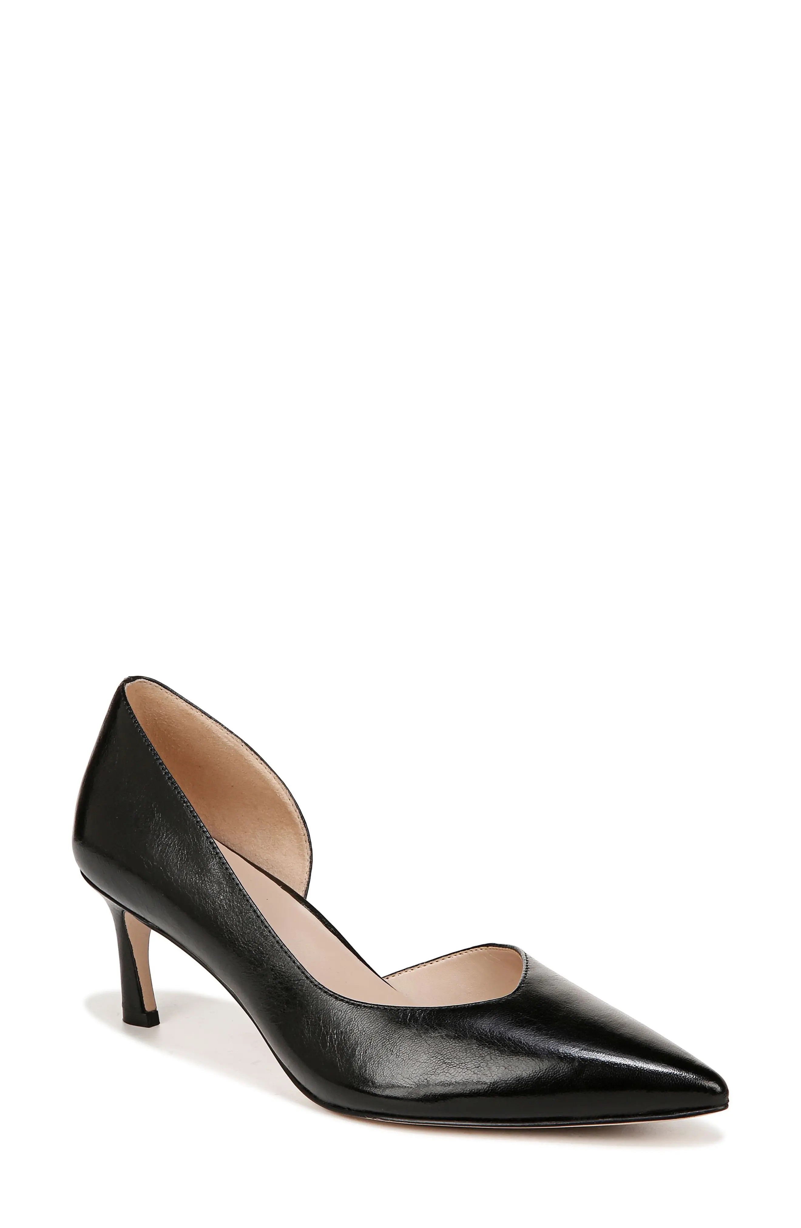 Faith Half d'Orsay Pointed Toe Pump (Women) | Nordstrom | Nordstrom