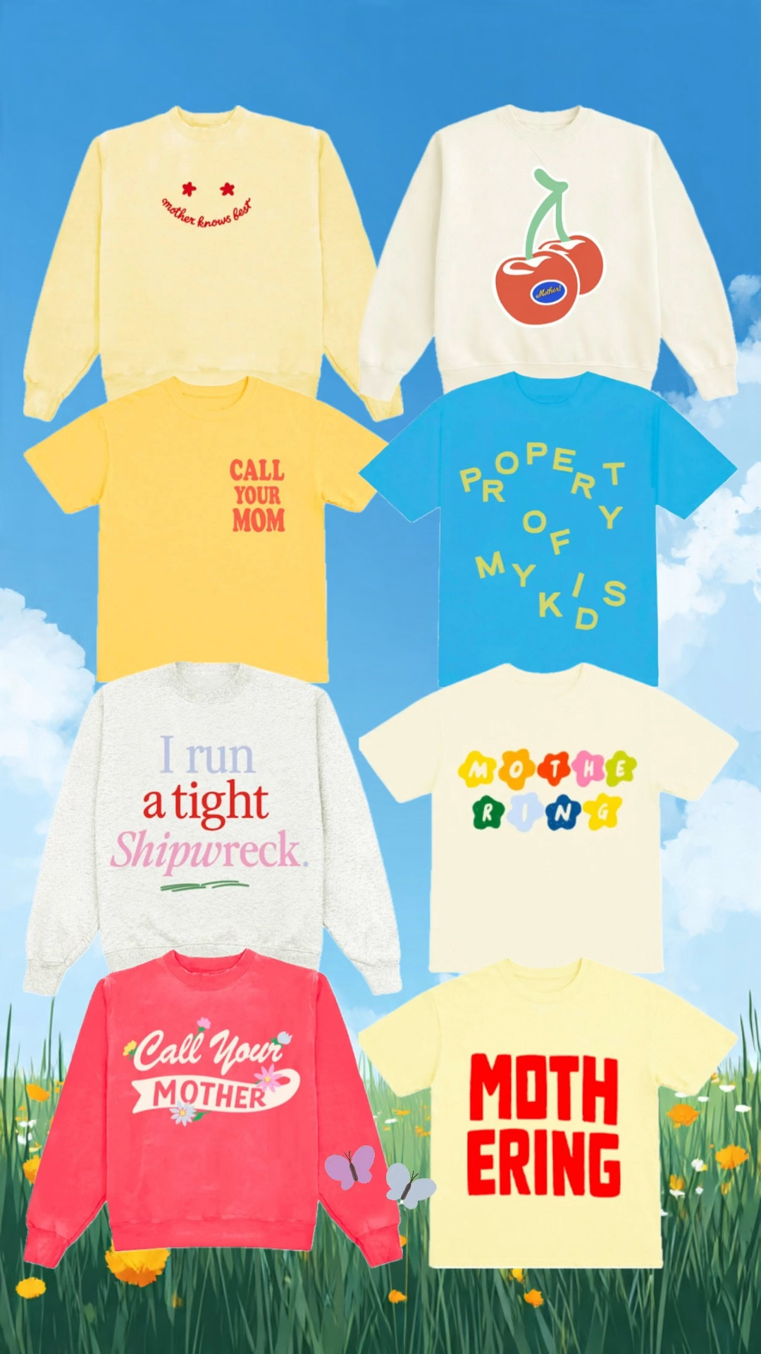 Spring graphic tees but make them mom-coded

These are the kind of pieces I throw on with denim, sweats, or layered under a jacket and call it a day. Easy, comfy, and a little personality without trying too hard.

Favorites:
• “call your mom” feels like a reminder and an outfit
• “mothering” tee is giving playful but still cute
• the crewnecks are soft, relaxed, and perfect for school drop-off mornings

All are true to size with that slightly oversized fit I like

Search terms: graphic tees for moms, mom outfits casual, spring outfits 2026, comfy everyday outfits, mom style basics, casual outfit ideas, oversized graphic tee outfit


#LTKmomlife #LTKootd #LTKFestival