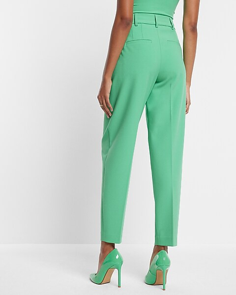 Stylist Super High Waisted Pleated Pant | Express
