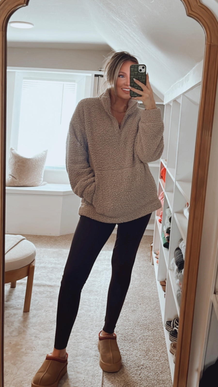 Cozy day at home outfit 🤎 -4° means coffee, a good book and staying inside! 

#LTKSeasonal #LTKbeauty #LTKfindsunder50