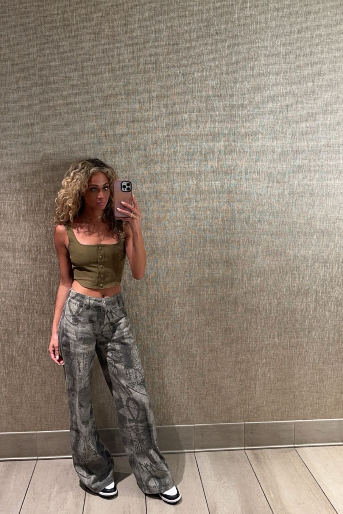 Felt like my alter ego came out tonight 😂😂 
Couldn’t find the exact pants but linked similar vibe! 