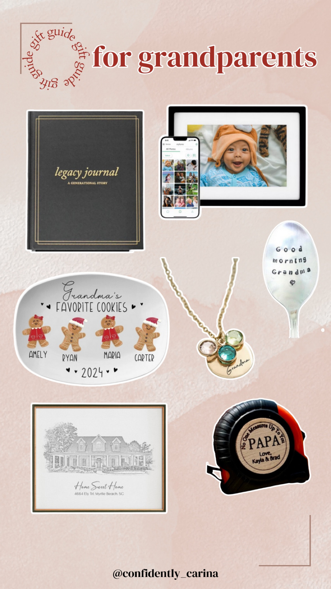 Gift guide for the grandparents in your life ❤️

Grandparent gift ideas, Christmas gifts for grandparents, grandparents gift guide 

#LTKHoliday #LTKGiftGuide #LTKCyberWeek