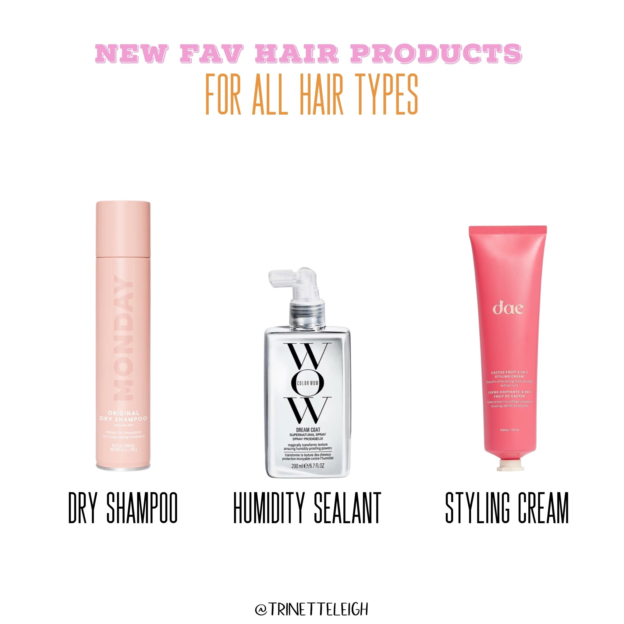 Hair products for all hair types. Amazon hair finds. Dry shampoo, humidity sealant and styling cream. 

#LTKselfcare #LTKFindsUnder50 #LTKBeauty