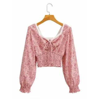 Floral Crop Top | YesStyle Global