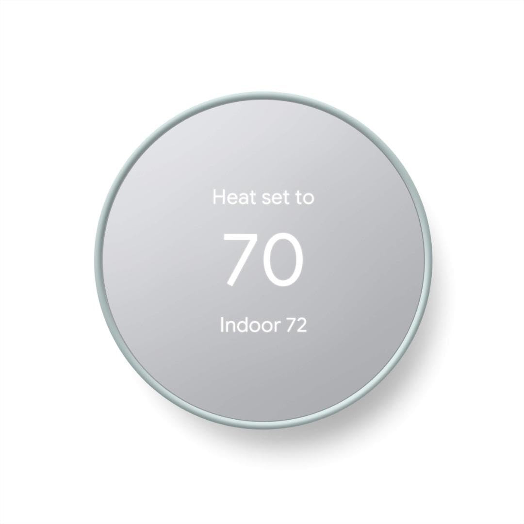 Google Nest Thermostat - Smart Thermostat for Home - Programmable Wifi Thermostat - Fog | Amazon (US)