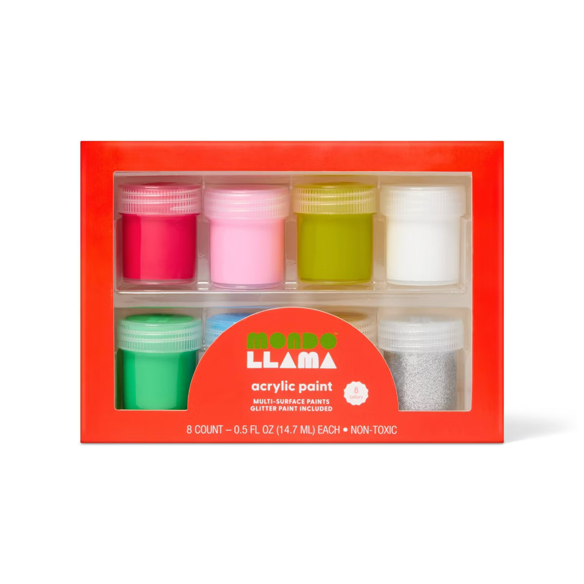 Christmas Craft 8ct Holiday Paint Tubs Set - Mondo Llama™ | Target