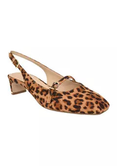 Crown & Ivy™ Becca Blade Slingback Kitten Heels | Belk
