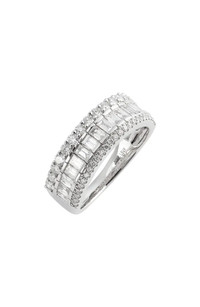 Click for more info about Gatsby Mixed Diamond Wide Band Ring