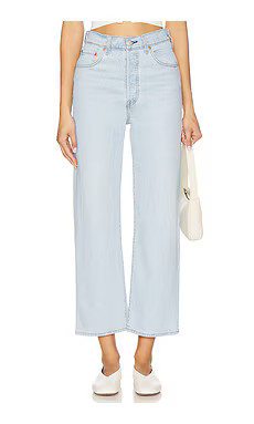LEVI'S Ribcage Straight Ankle in Wow Me Over from Revolve.com | Revolve Clothing (Global)