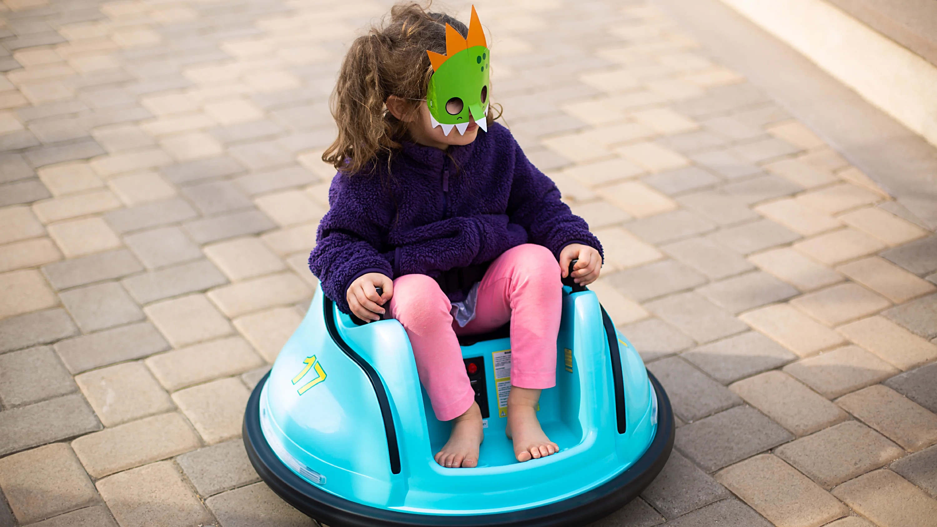 KIDZILLA 6V Kids Toy Electric Ride On Bumper Car Vehicle Remote Control 360 Spin Flashing LED Lig... | Walmart (US)
