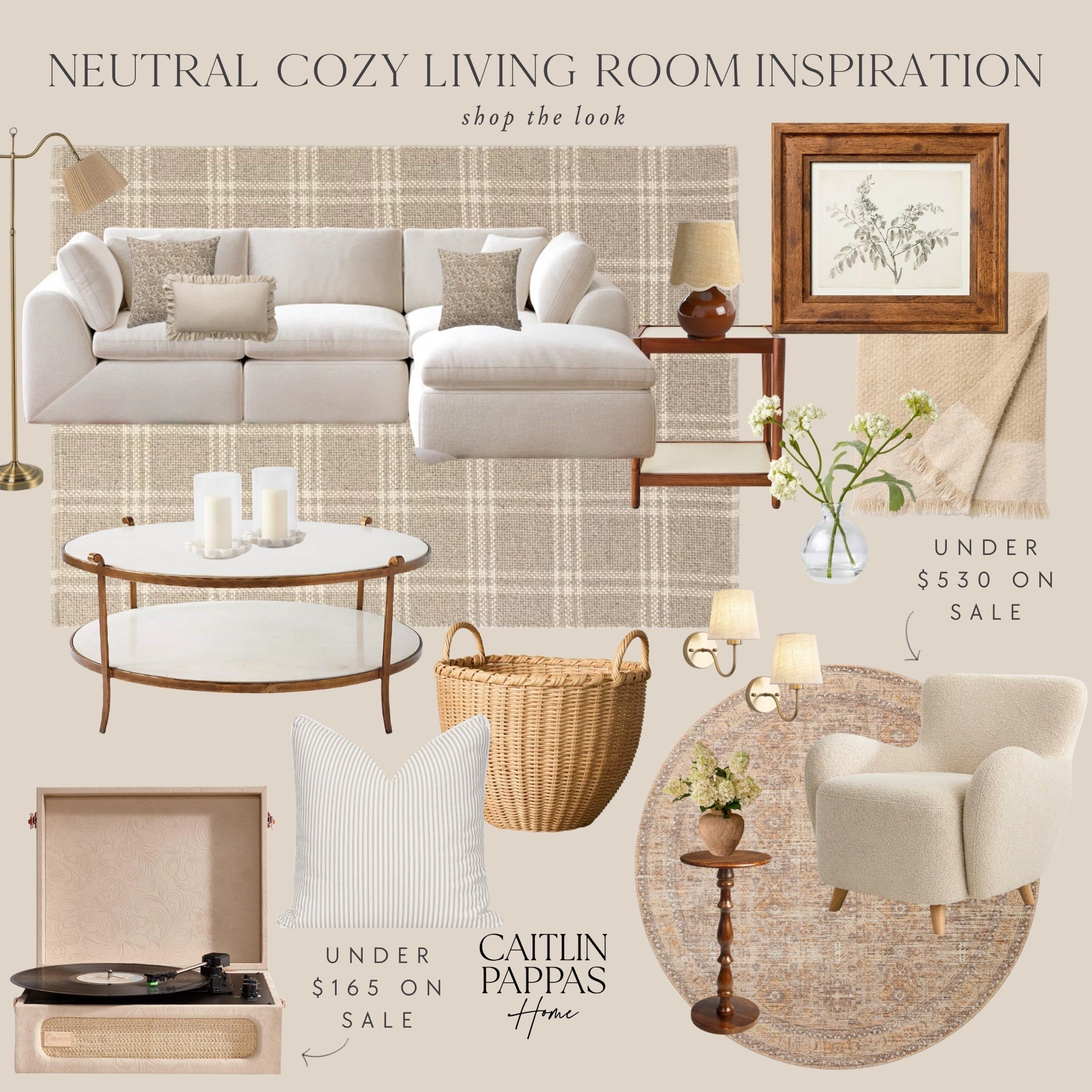 Neutral living room inspiration & cozy living room inspiration 🤍 I love this cozy time of the year — and these finds will elevate any space! 🙌🏻 

#LTKFindsUnder100 #LTKFindsUnder50 #LTKHome