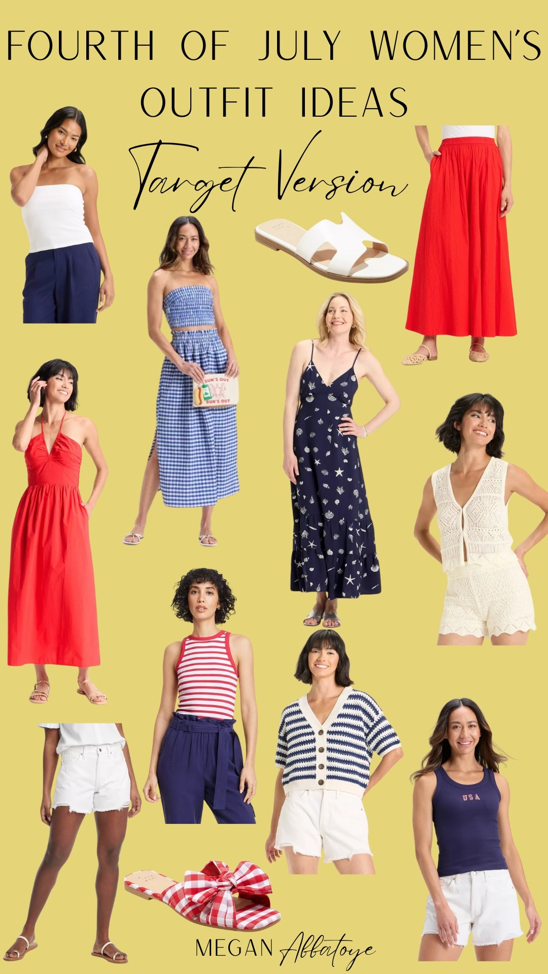 So many cute Fourth of July outfit options at Target right now! Dresses, tanks, shorts, skirts, tops ♥️





#LTKStyleTip #LTKSummerEdit