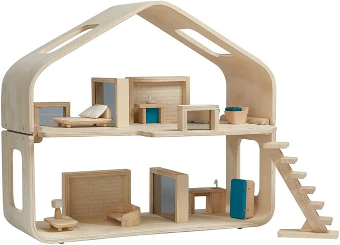 PlanToys Wooden Contemporary Dollhouse (7122) | Amazon (US)