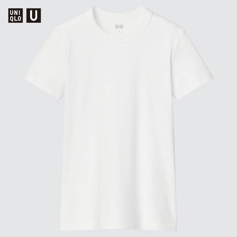 Uniqlo U Crew Neck Short Sleeved T-Shirt | UNIQLO (UK)