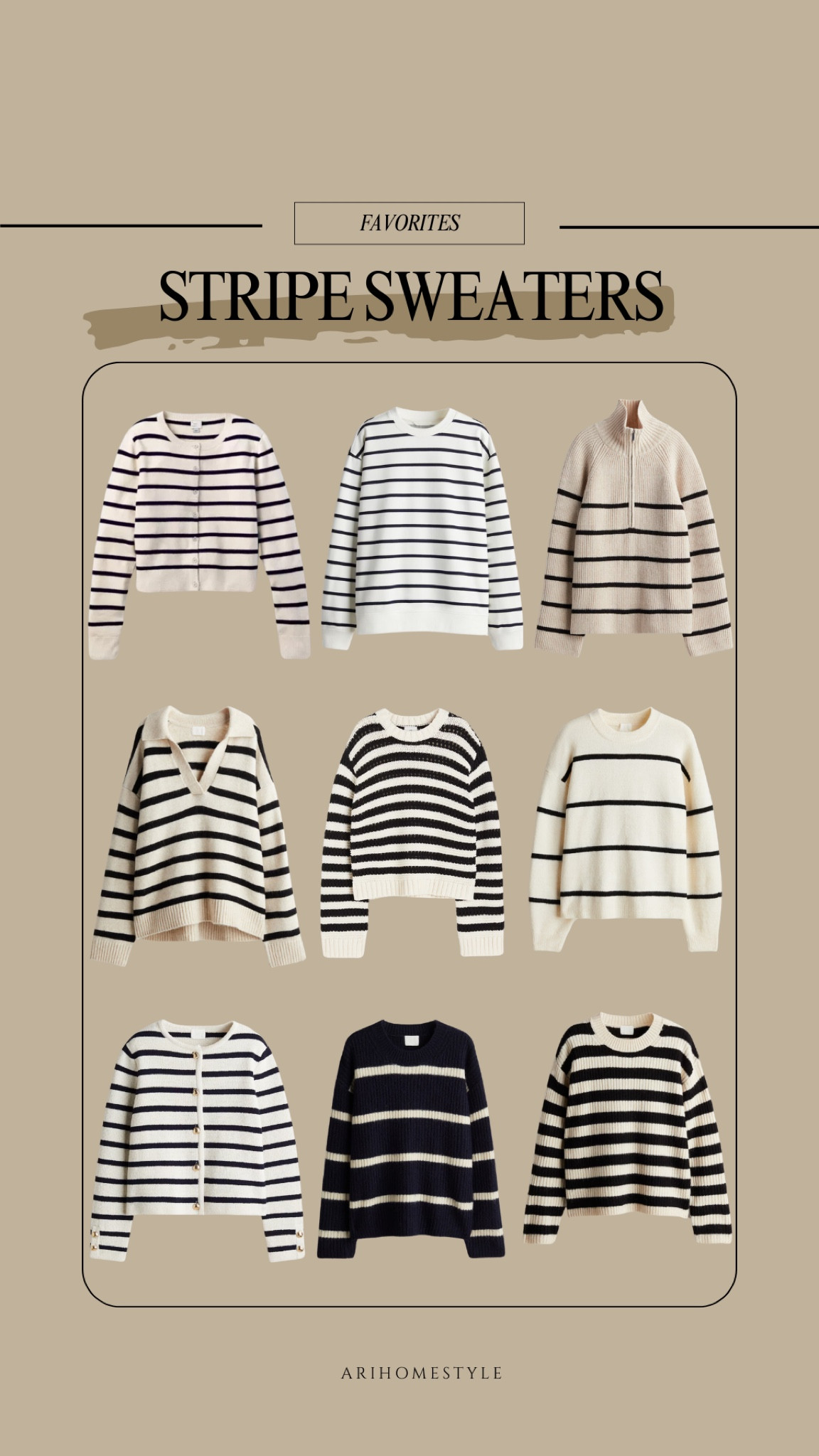 I am a sucker for stripe sweaters in the fall/ winter time! Here is my roundup of some current favorites. 

Target/ H&M/ sweaters 

#LTKStyleTip #LTKFindsUnder50 #LTKFindsUnder100