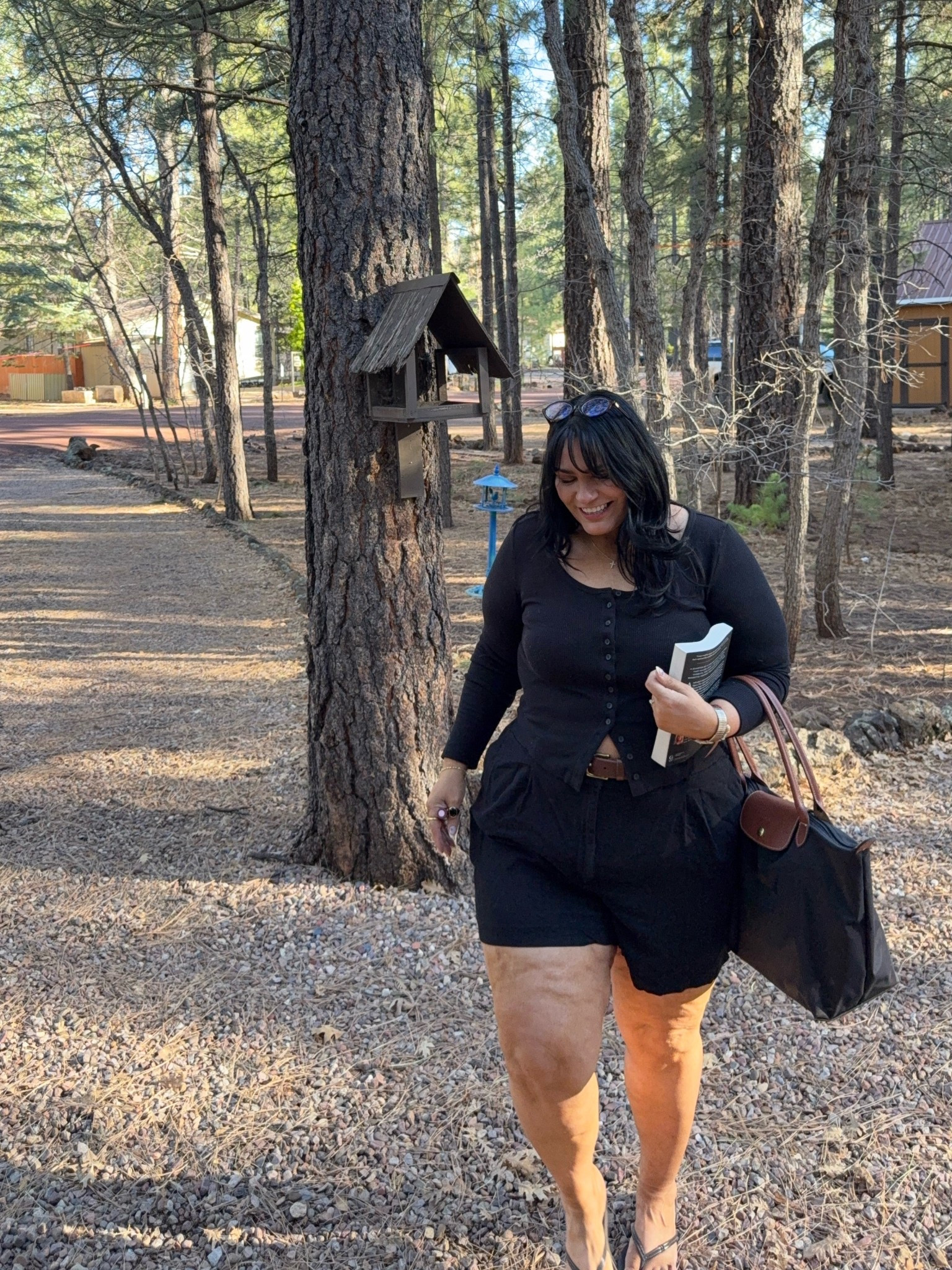 Spring outfit for warmer days wearing XL in everything. My shorts are sold out but they’re 5” length Taylor linen shorts from Old Navy 

#LTKPlusSize #LTKMidsize #LTKOver40