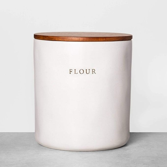 Hearth & Hand with Magnolia - Kitchen Canister Collection (Flour) | Amazon (US)