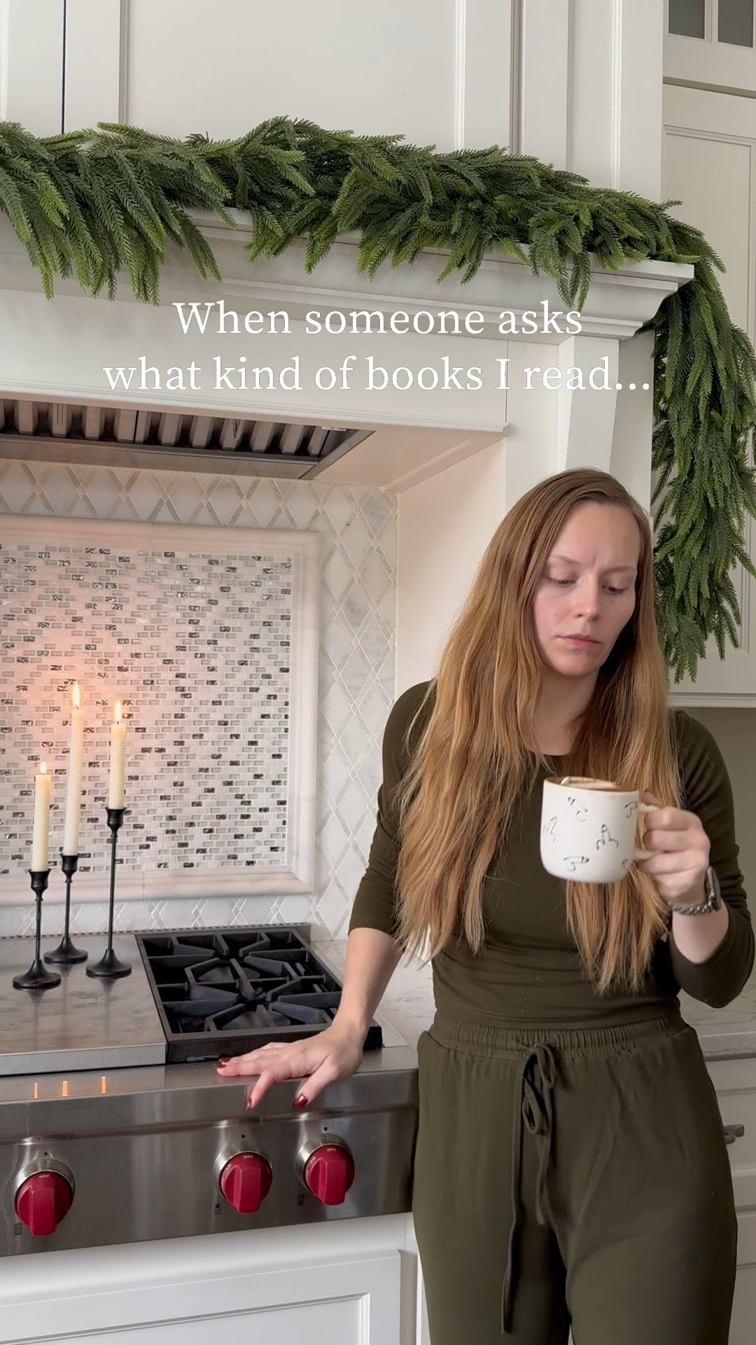 Among other genres…

But yes, smut has been a huge favorite of late, but I blame my book besties. It’s just so much more fun to dissect & discuss 😂

Also can we normalize not doing hair and make-up for IG all the time? I made a latte this morning, thought of this reel and started laughing and just said “f*** it” and shot it. Hope the lack of effort is relatable 😉

Book nerd, Romantasy, fantasy, romance, book lover, reader, reading style, casual outfit, mom life, boy mom

#LTKvlog #LTKdayinmylife #LTKmomlife