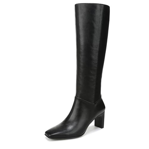 Naturalizer Women's Nona Knee High Boot Black 10 W | Amazon (US)