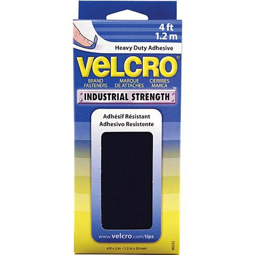 VELCRO(R) Brand Industrial Strength Tape 2X4' - Black | HSN