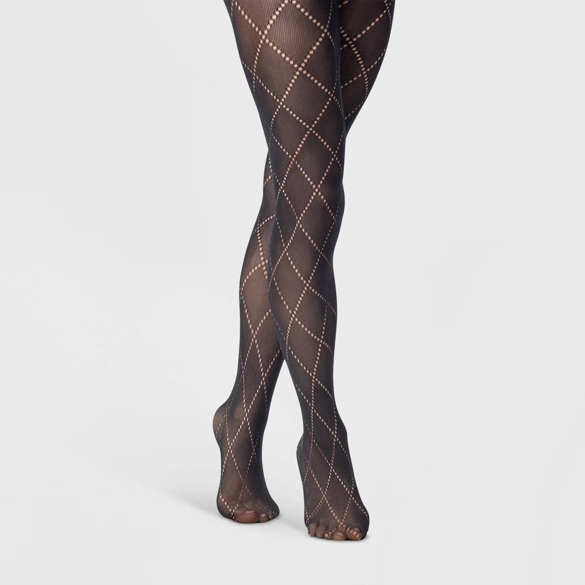Women's Diamond Tights - A New Day™ Black | Target