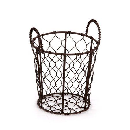 Homezone Small Wire Basket with Handle | Walmart (US)