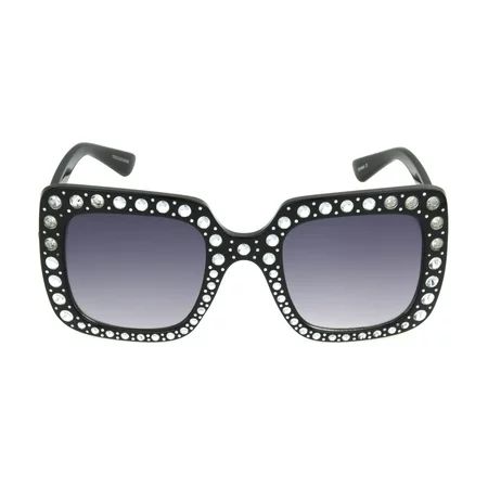 Foster Grant Women's Black Square Sunglasses Y06 | Walmart (US)