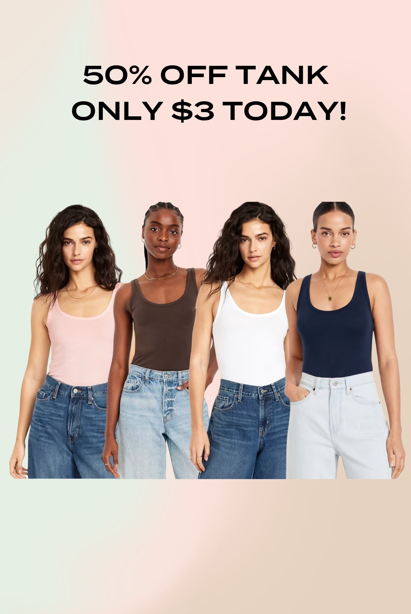 Just $3 tanks from Old Navy at checkout?! 😍😍

#LTKSeasonal #LTKSaleAlert #LTKootd