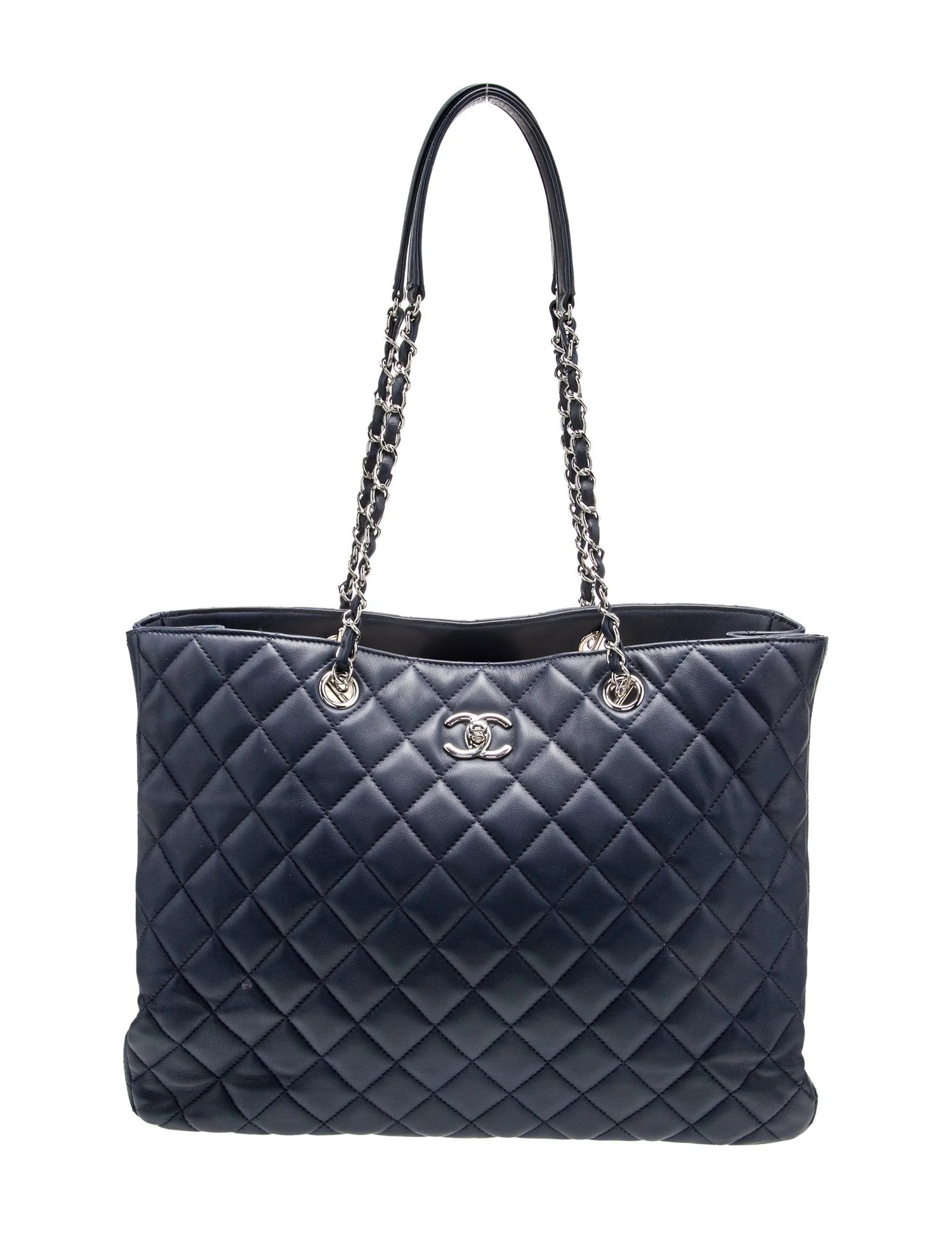 Large Quilted Shopping tote | The RealReal