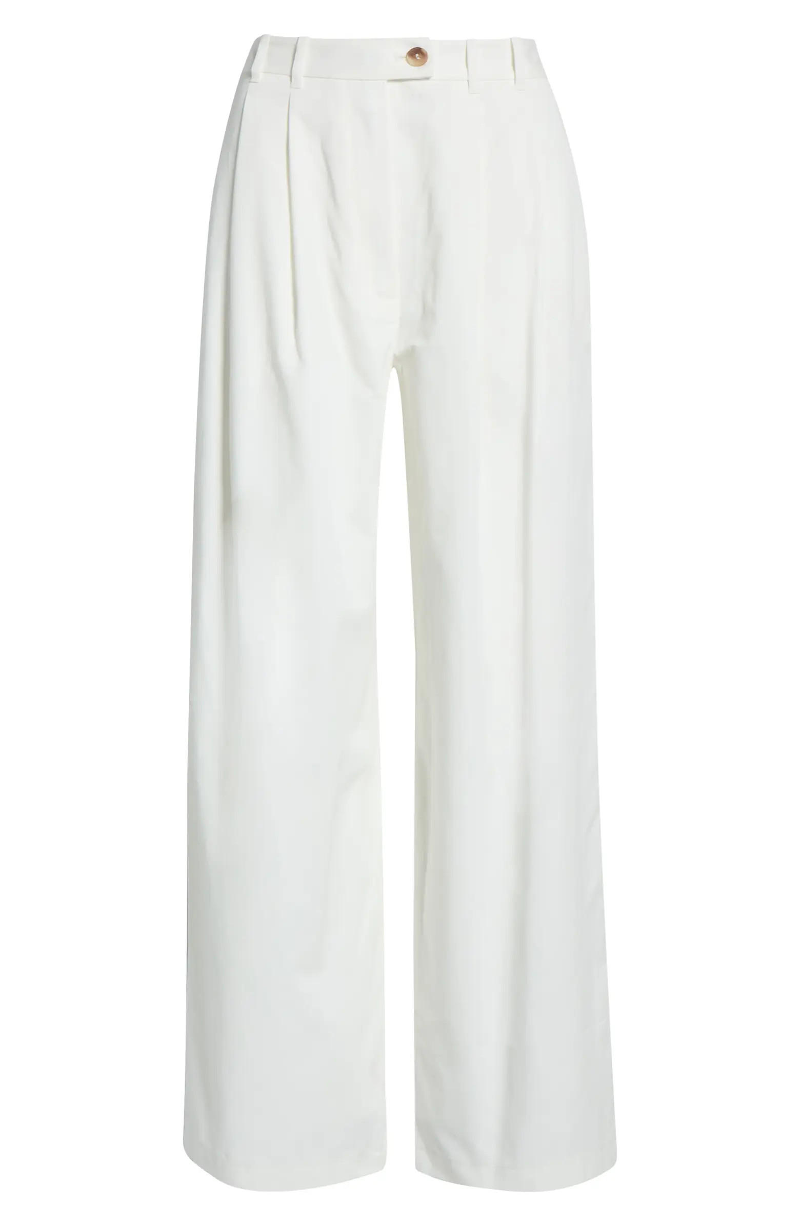 Lisa Wide Leg Cotton Pants | Nordstrom