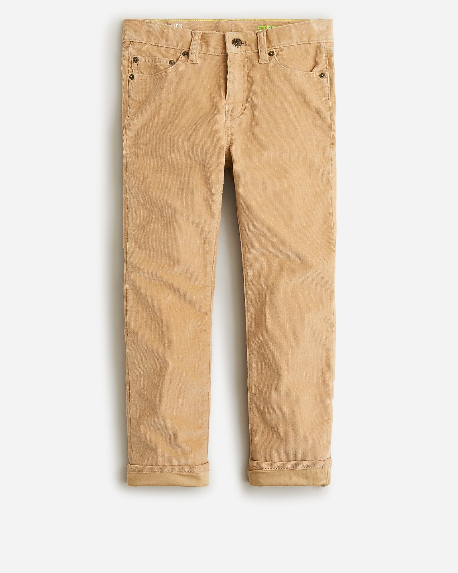 Boys' lined stretch corduroy  pant | J. Crew US