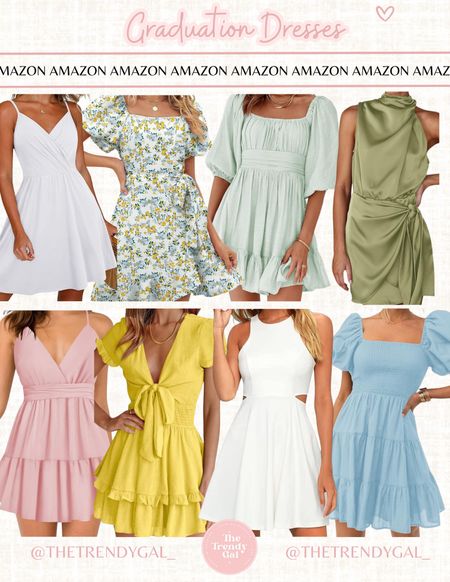 Amazon Graduation Dress Finds! 

#LTKbeauty #LTKstyletip