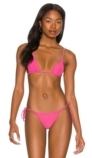 Equator Bikini Top in Azalea | Revolve Clothing (Global)