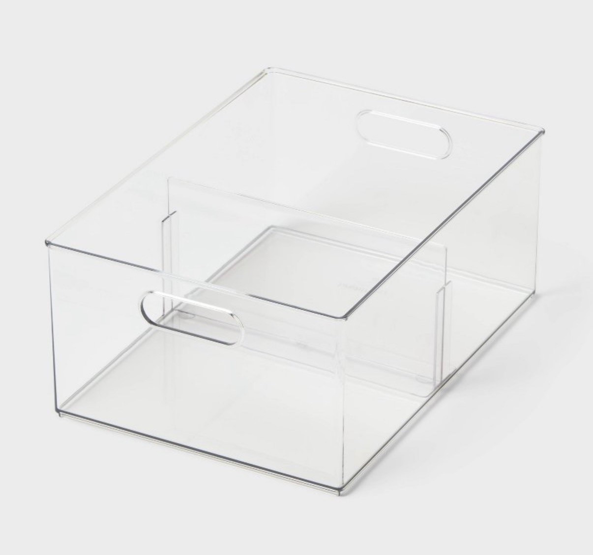 All Purpose Clear Storage Bin with Adjustable Divider Large - Brightroom™

Target home organizer

#LTKU #LTKHome #LTKfoodie