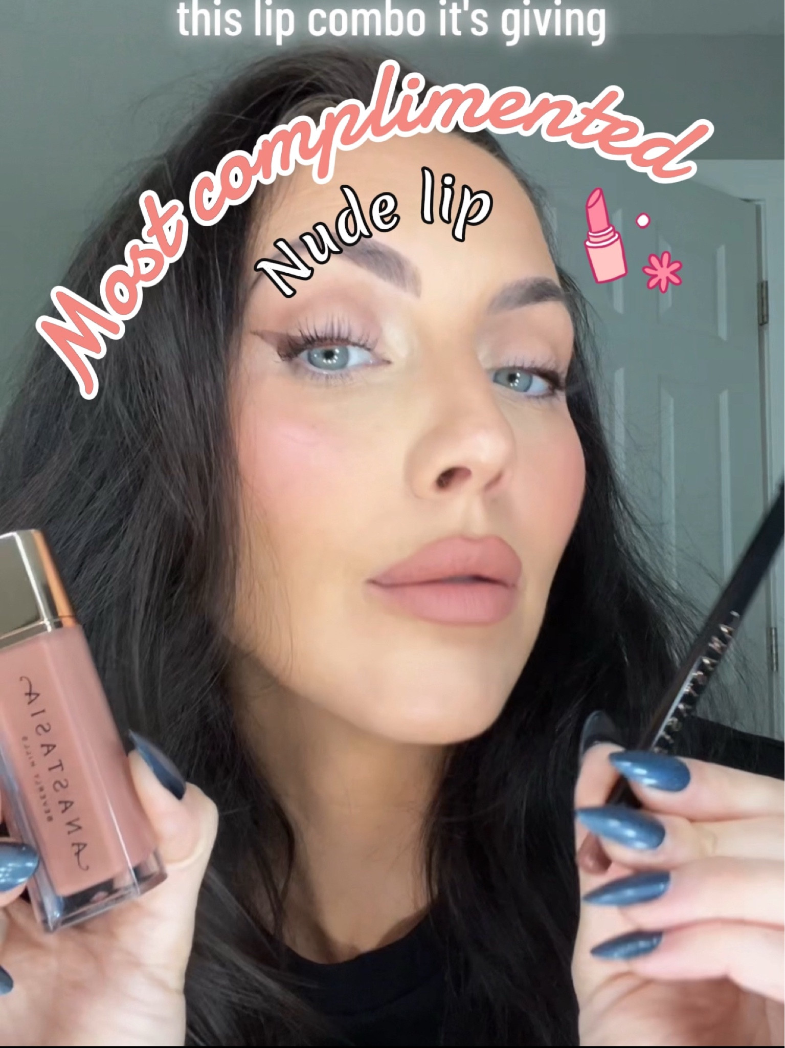 The Nude Lip Combo That Turns Heads 👄✨” Ladies, you’ve asked—and here it is! My most complimented nude lip combo that works for every outfit, every vibe, and every season. Think of it as your BFF in your makeup bag! 💄💋  ✨ Products: 1️⃣ ABH lip liner in Mocha 2️⃣ ABH lip velvet in Softy  Save this for your next beauty haul & try it out! 🌟  #NudeLipCombo  #MakeupTips   #EffortlessBeauty #lipcombos  #abhlipvelvet 

#LTKBeauty