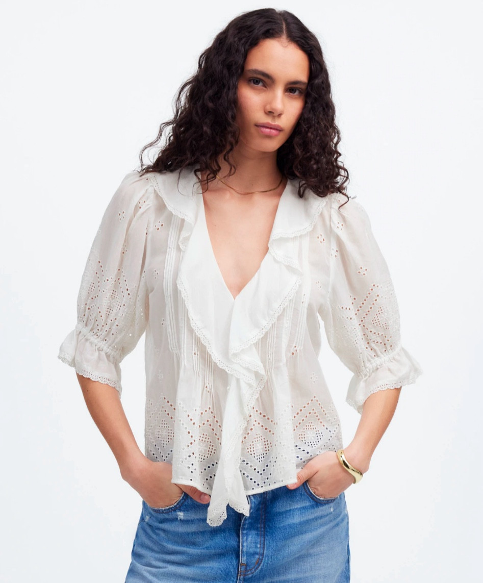 Madewell doen look alike

#LTKSeasonal #LTKFindsUnder100