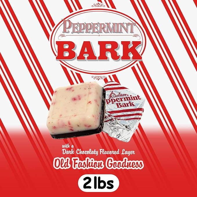 R.M. Palmer Peppermint Bark Bulk Bag of Peppermint Bark Holiday Themed Treats, Candy, and Snacks ... | Amazon (US)