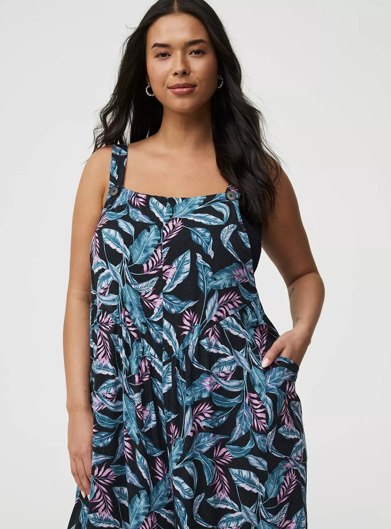 Wide Leg Gauze Overall | Torrid (US & Canada)