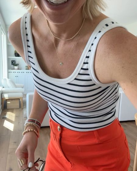 French girl summer outfit check for a day of outside fun with the family, errands + a few behind the scenes works projects! 

Is cropped wide like pants are so comfortable and elevated. I love that they can be worn casually for every day! I am wearing my true ass size 27 tall. I’m 5’10” for height reference 

#LTKStyleTip #LTKOver40 #LTKVideo