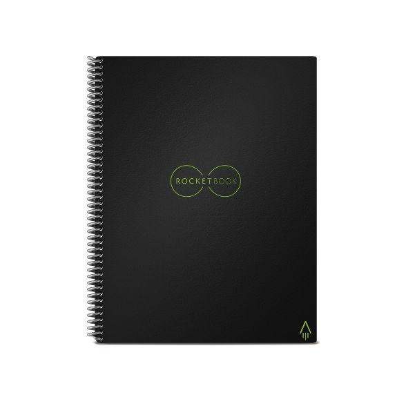 Core Smart Spiral Reusable Notebook Dot-Grid 32 pages 8.5"x11" Letter Size Eco-friendly - Rocketb... | Target