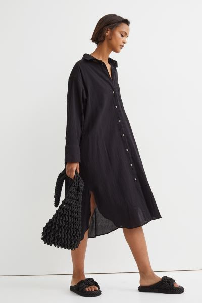 Oversized Shirt Dress | H&M (US + CA)