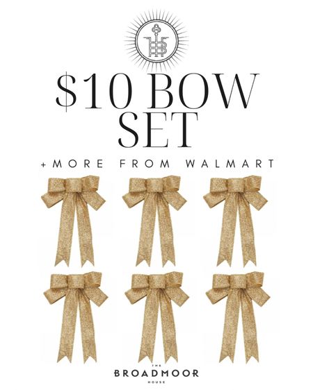 I love this bow set! It comes in a few different colors and is a great deal! 

Christmas decor, outdoor wreaths, Gold bows, holiday decor, porch Christmas Decour, gold Christmas, red bows, Christmas wreath

#LTKhome #LTKHoliday #LTKstyletip
