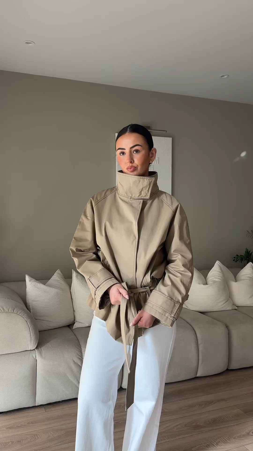 Everything is linked below and size details: 

Trench - size S (size down if you prefer less oversixed)
Denim jacket - size M
Cream jacket - size S
Blazer - size 8
White jeans - size 10
Satin trousers - size 10

ASOS, spring jacket, trenchcoat, funnel neck jacket, spring outfits, white jeans, satin trousers, transitional outfits, spring trousers, ASOS jacket


#LTKuk #LTKspring #LTKstyletip