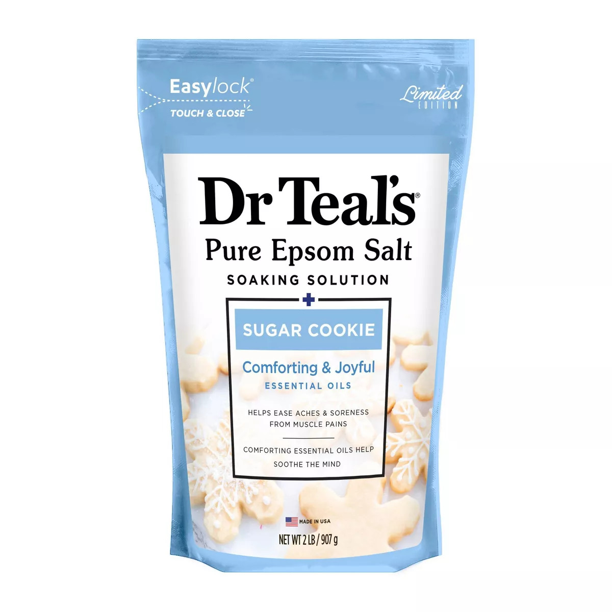 Dr Teal's Epsom Bath Salt - Sugar Cookie - 2lbs | Target