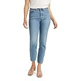 Levi's Women's Premium Wedgie Icon Fit Jeans, Athens Pushed - Light Indigo, 25 (US 0) | Amazon (US)
