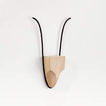 Bonsallo Small Modern Deer Decor + Reviews | Crate & Barrel | Crate & Barrel