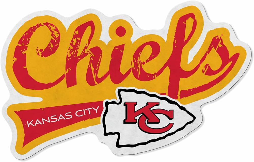 Rico Industries NFL Football Distressed Shape Cut Pennant - Home and Living Room Décor - Soft Fe... | Amazon (US)